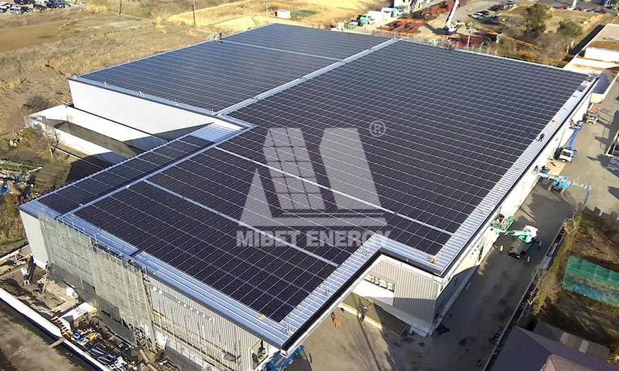 日本靜岡縣彩鋼瓦屋頂系統(tǒng)項目 1.19MW